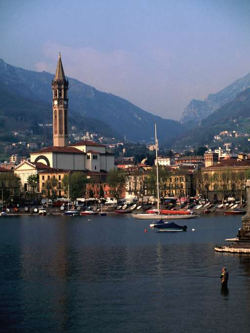 Lecco with Lago di Como