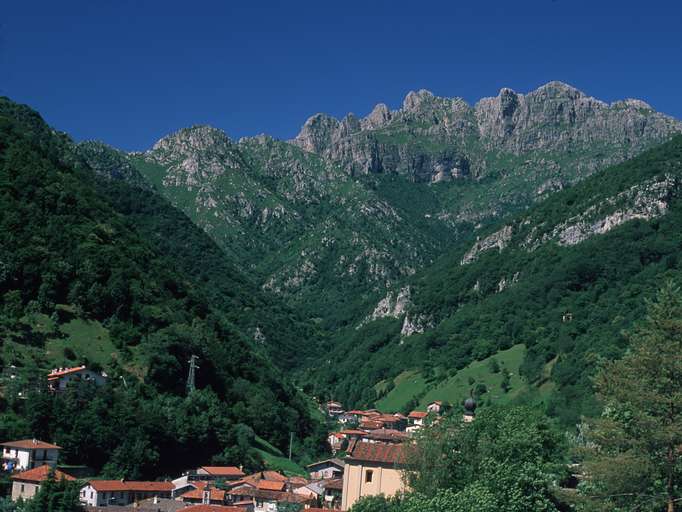 Village in the Alpi Orobie