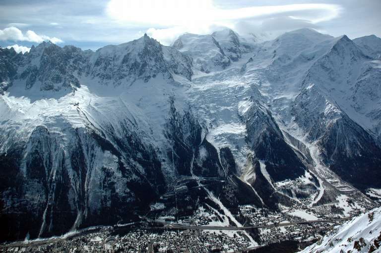 Chamonix e Mont Blanc (4.808m)