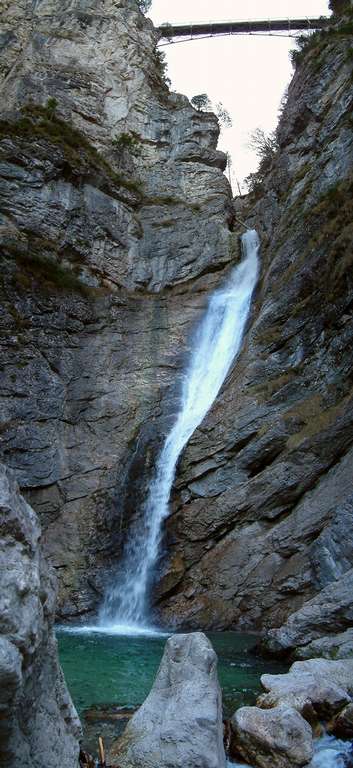 Pöllatfall mit Marienbrücke