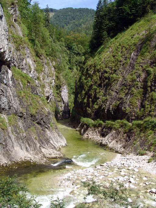 Gola "Große Schlucht", Rechraminger Hinter Montagne