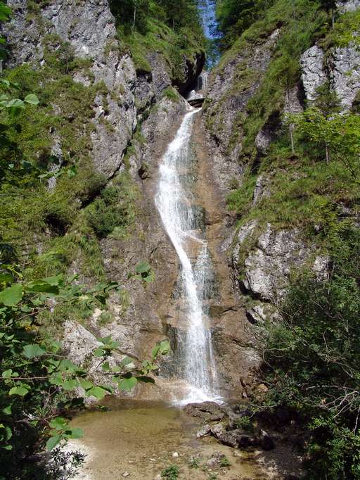 Cascata di Schleierfall, Reichraminger Hinter Montagne