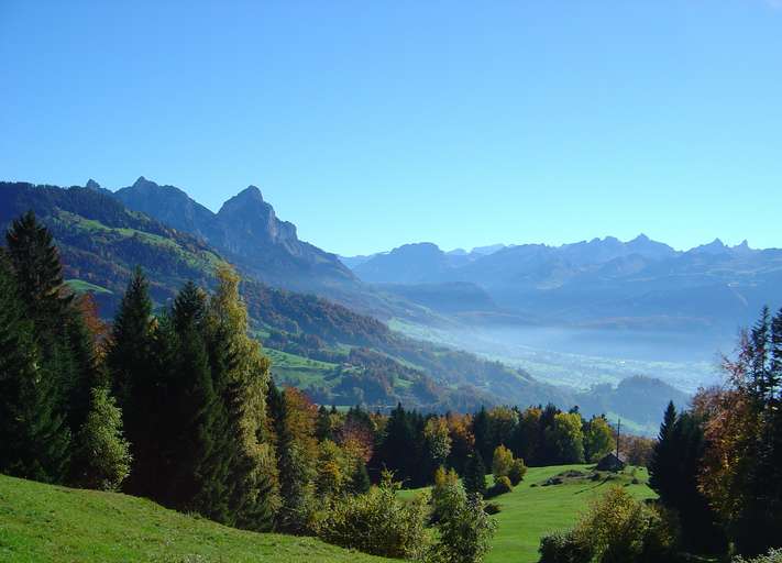 Großer e Kleiner Mythen nell'autunno