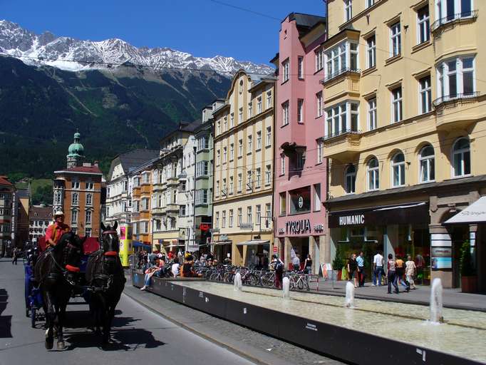 Via Maria-Theresien-Straße, Innsbruck