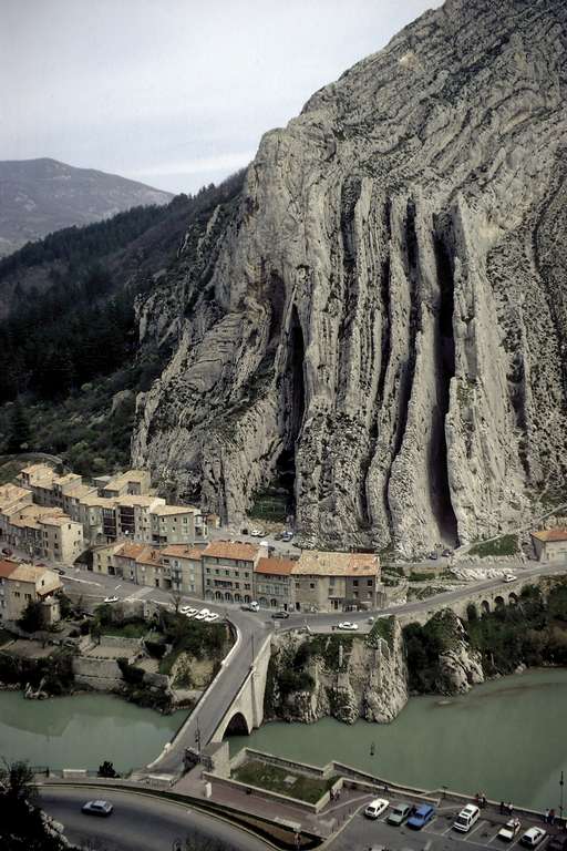 Sisteron am Durance-Durchbruch