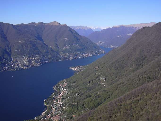 Lago di Como presso Brunate