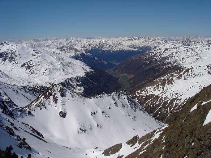 Langtaufers mit Reschensee