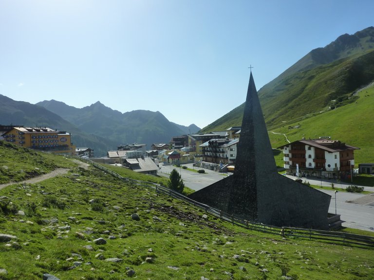 Kühtai in Blickrichtung Westen