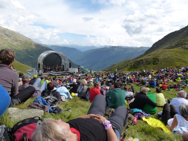 it:"Franui" Jubiläumskonzert auf der Franui Wiese, Innervillgraten