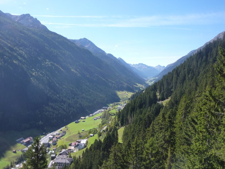 it:Paznauntal - Blick von Kappl Richtung Ischgl