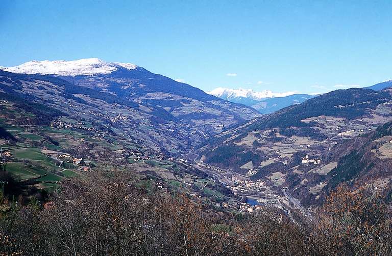 Valle Isarco - vista verso Chiusa