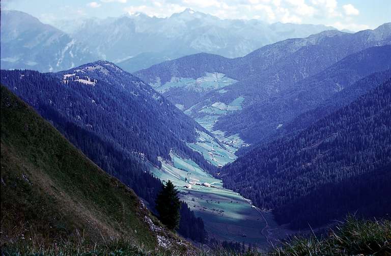 Vista nella Val di Giovo