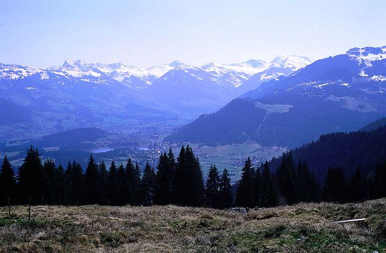 Vista verso Kitzbühel