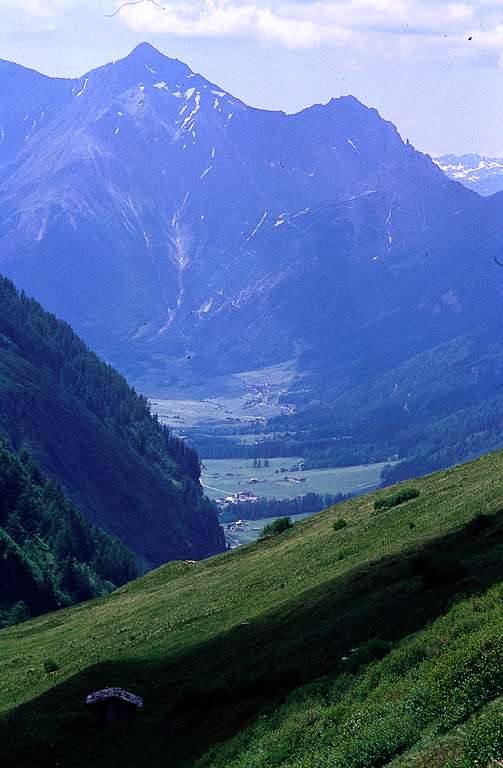 Vista verso Val di Fizze