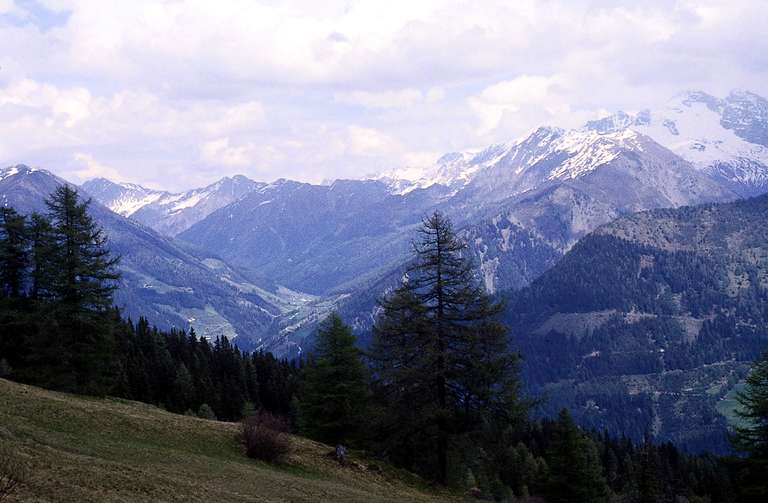 Vista sulla Schmirntal