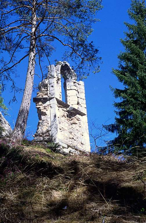 Castello in rovina presso Nassereith, Sigmundsburg