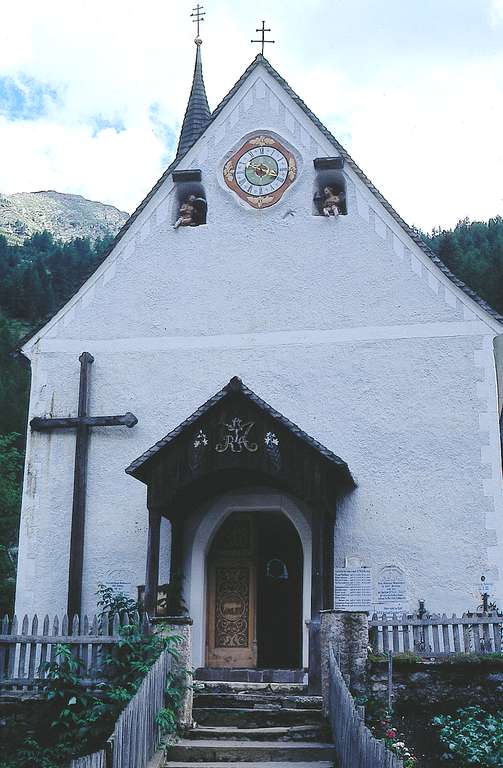 Kapelle in Pfelders, Moos i. P.