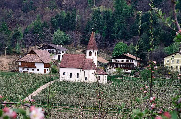 La frazione Montoppio, San Genesio Atesino