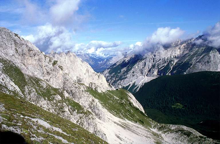 Karwendel vom Goetheweg aus