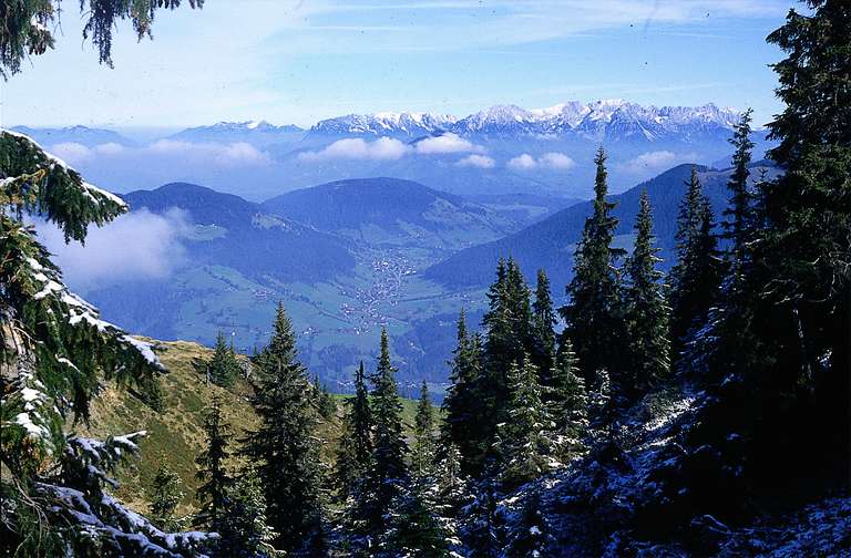 Wildschönau vom Schatzberg aus