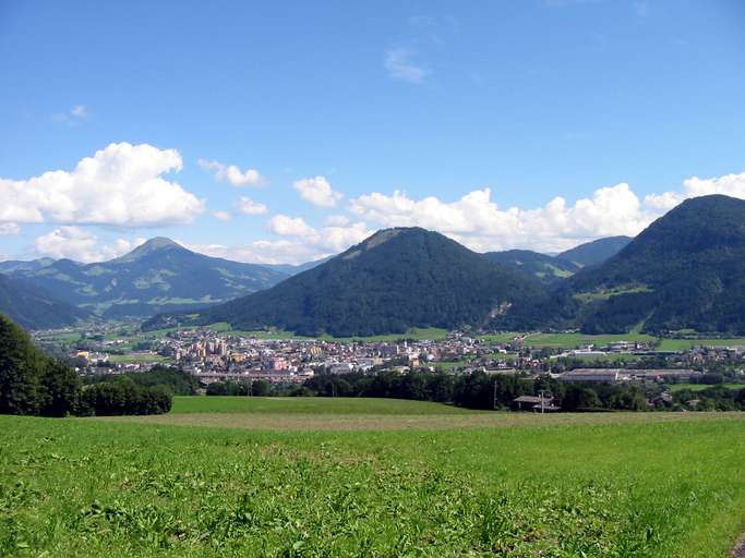 Wörgl, con vista sulla Brixental