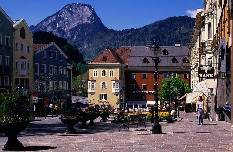 Il centro della città di Kufstein