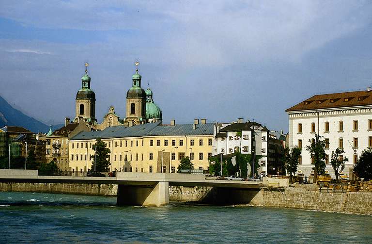 Innsbruck, Innbrücke e il duomo