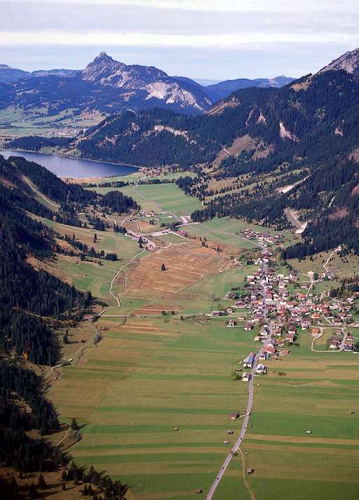 Nesselwängle und der Haldensee