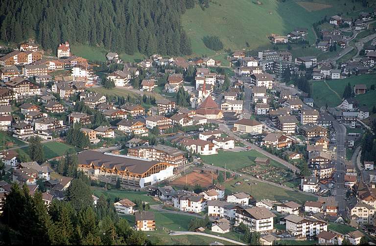 Sëlva/ Wolkenstein in Gröden, Ortskern