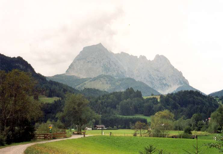 Wilder Kaiser von Kirchdorf aus