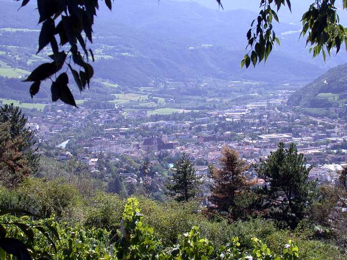 Blick auf Brixen