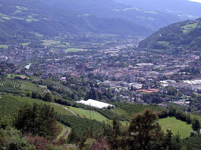 Blick auf Brixen