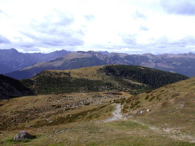 Blick auf die Sarntaler Alpen