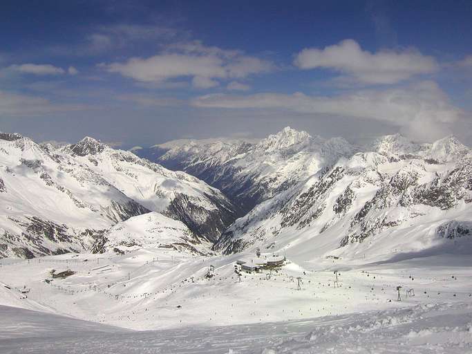 Schigebiet Stubaier Gletscher