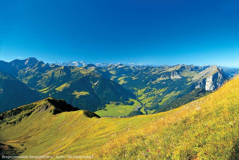 Bregenzerwälder Bergpanorama