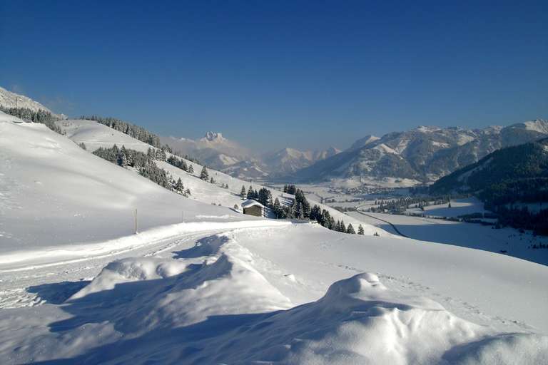 Tannheimer Tal, Blick von Zöblen nach Tannheim