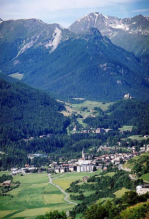 Schuls-Scuol and Castle Tarasp