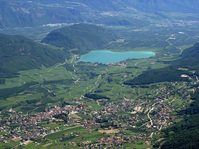 Kaltern und Kalterer See