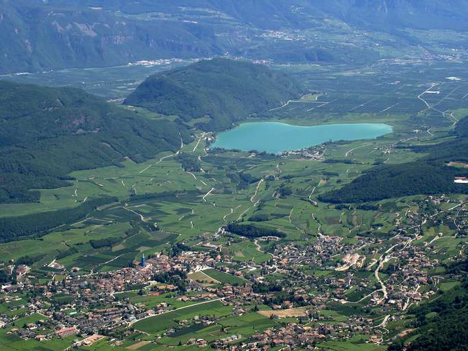 Kaltern und Kalterer See