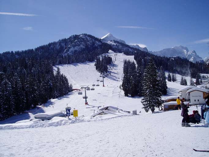 Skigebiet Hausberg, Garmisch-Partenkirchen