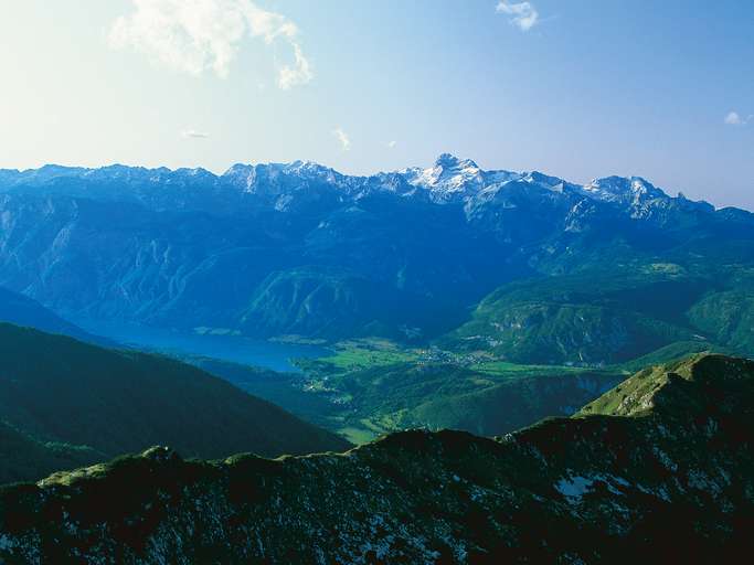 Julische Alpen mit Triglav und Bohinj Tal