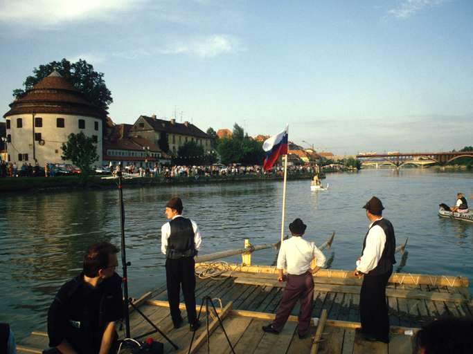 Rafting, Koroska