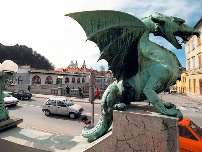 Dragon bridge, Ljubljana