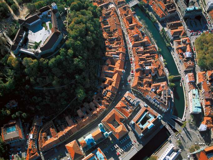 Old town Ljubljana