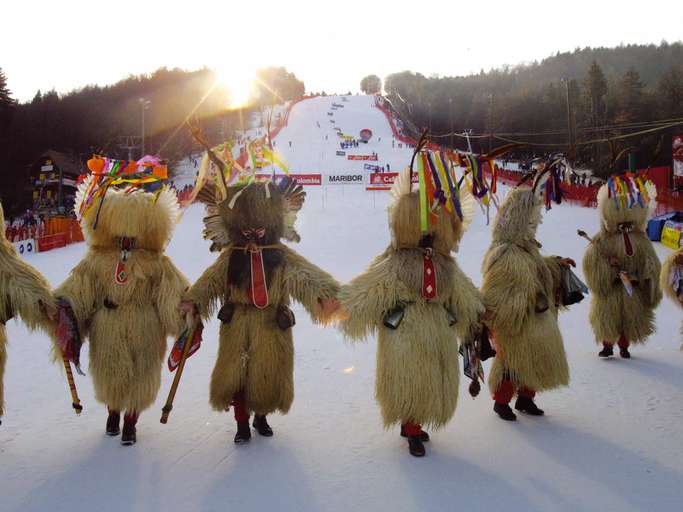 Pohorje Mountains, Kurenti-Figures