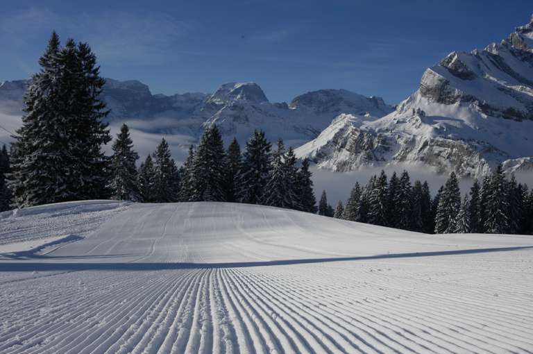 Piste in Braunwald