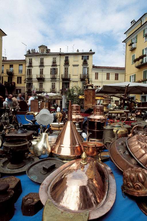 Flohmarkt in Biella