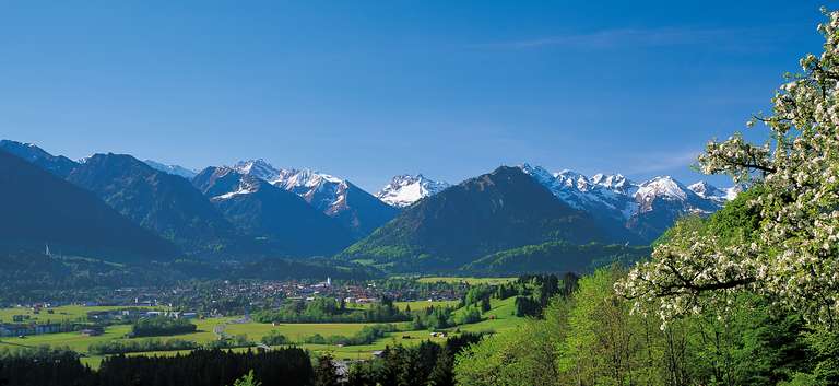 Oberstdorf in the summertime