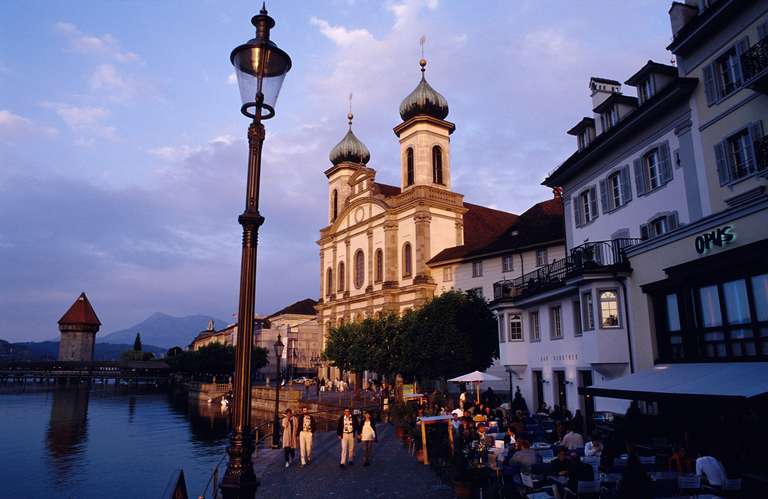 Luzern, old part of the town