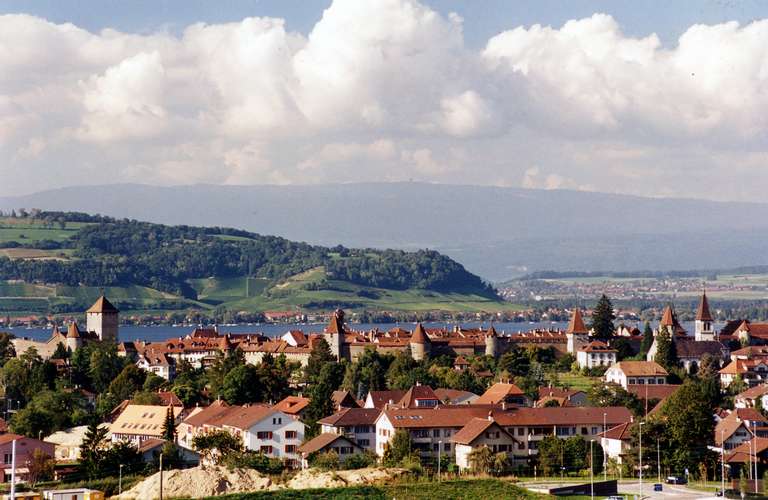 Blick über Murten